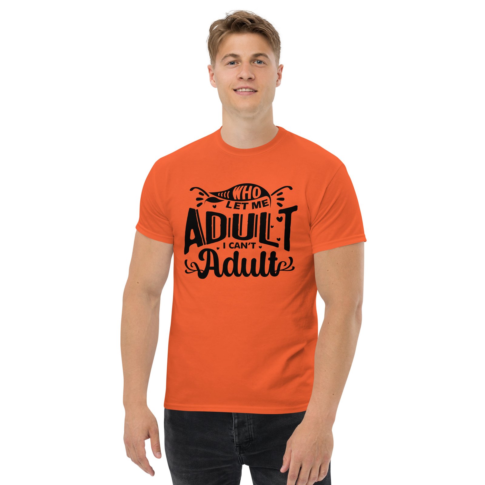 mens-classic-tee-orange-front-63c42a645a1cd.jpg